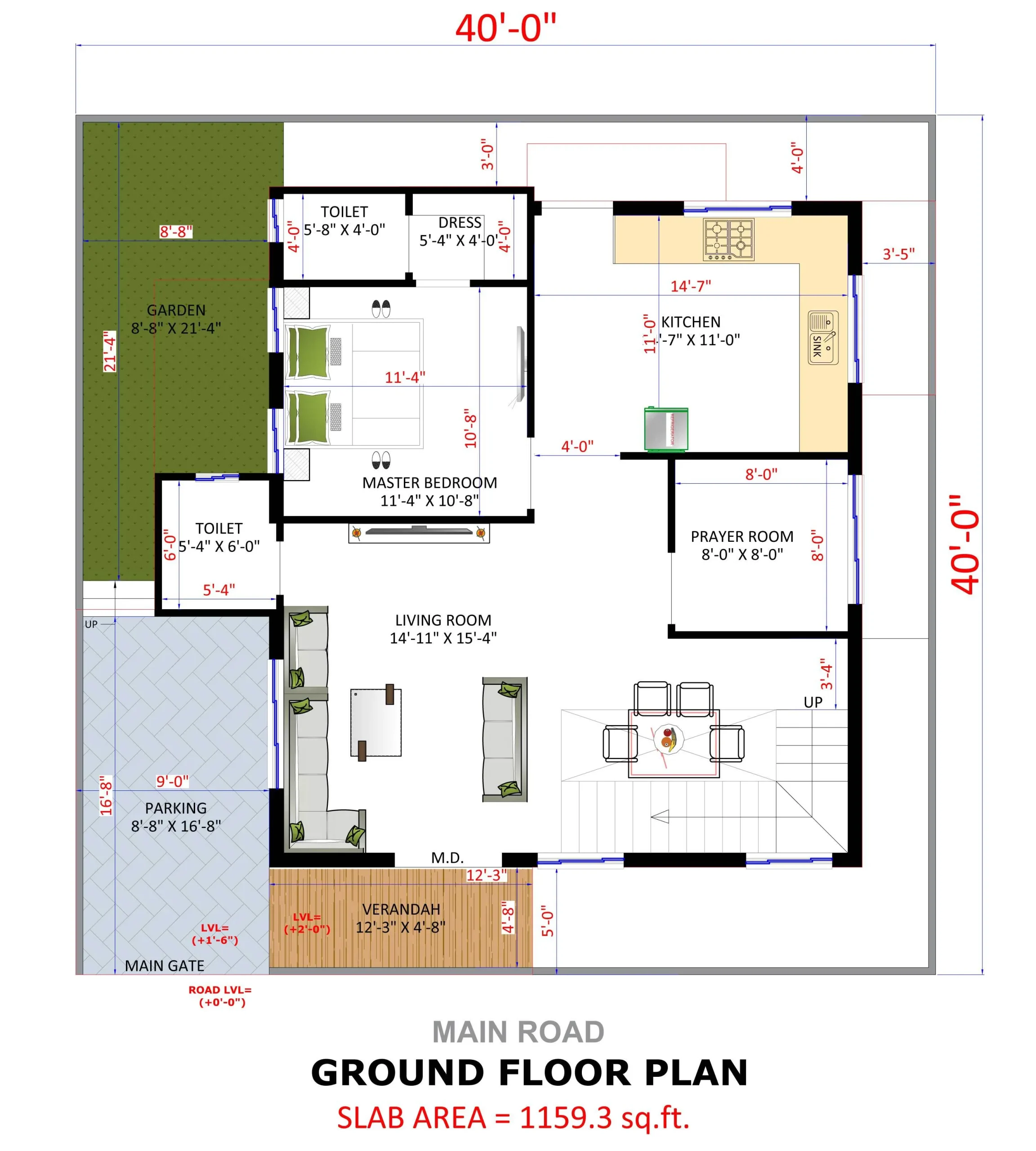 40x40 House Plans Construction Guide