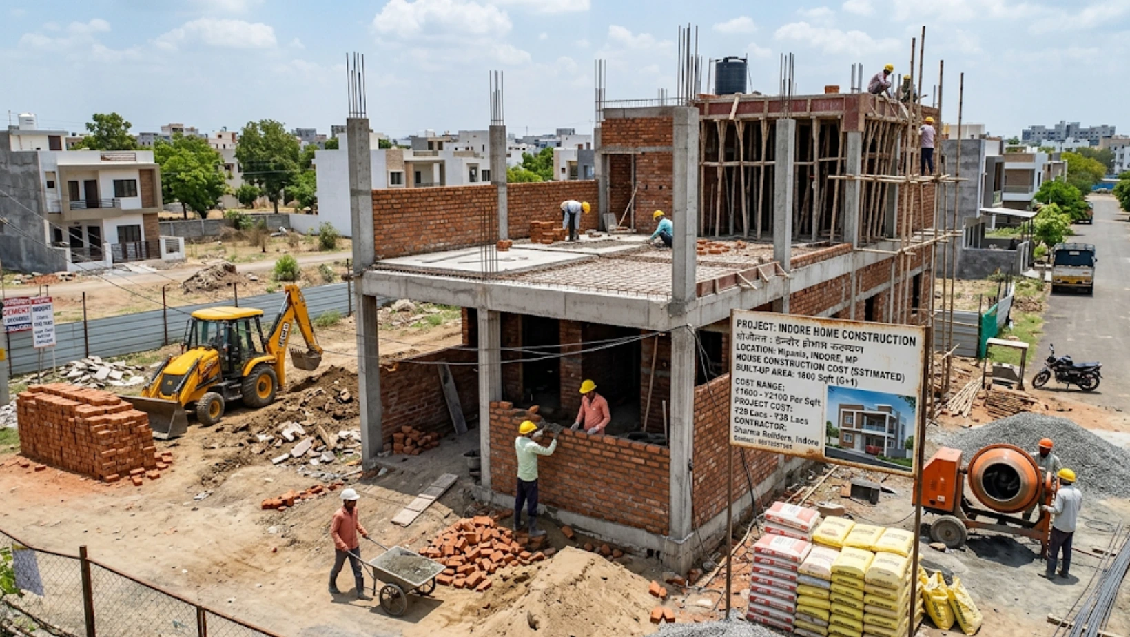 House Construction Cost in Indore